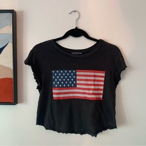 BRANDY MELVILLE One Size Cropped Alien Tshirt 👽